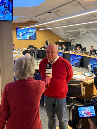 Groupe Socialiste du Parlement de la Fédération Wallonie-Bruxelles - Nos députés sur le terrain - Interview JT du Parlement semaine Budget